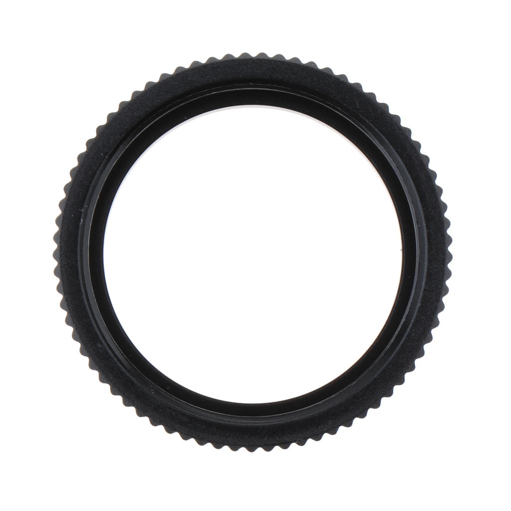 Lens Adapter Ring - Black Metal Macro C Mount Lens