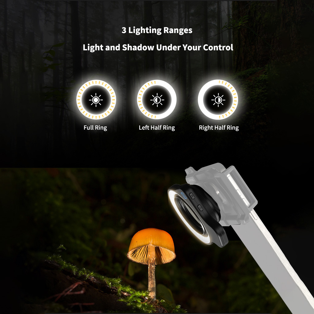 Lens Adapter Ring - LensLight Macro Ring LED Fill Light