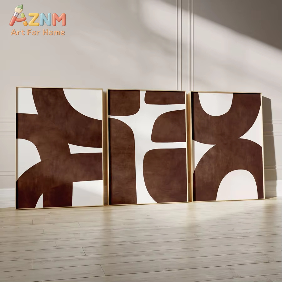 AZNM 3 Pieces Abstract Geometr - đánh giá và giá Photography Geometry
