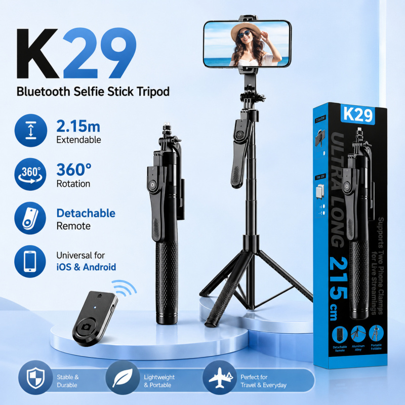 2M Bluetooth Selfie Stick Trip - đánh giá và giá Photography Basics