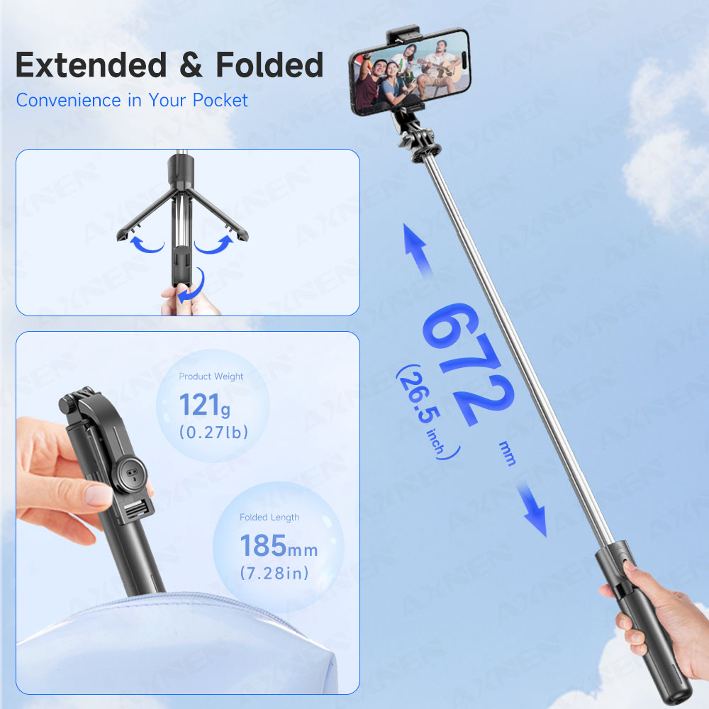 Selfie Stick Tripod with Detac - đánh giá và giá Photography Basics
