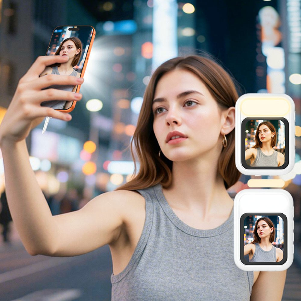 Magnetic Mobile Phone Fill Lig - đánh giá và giá Photography Videos Free