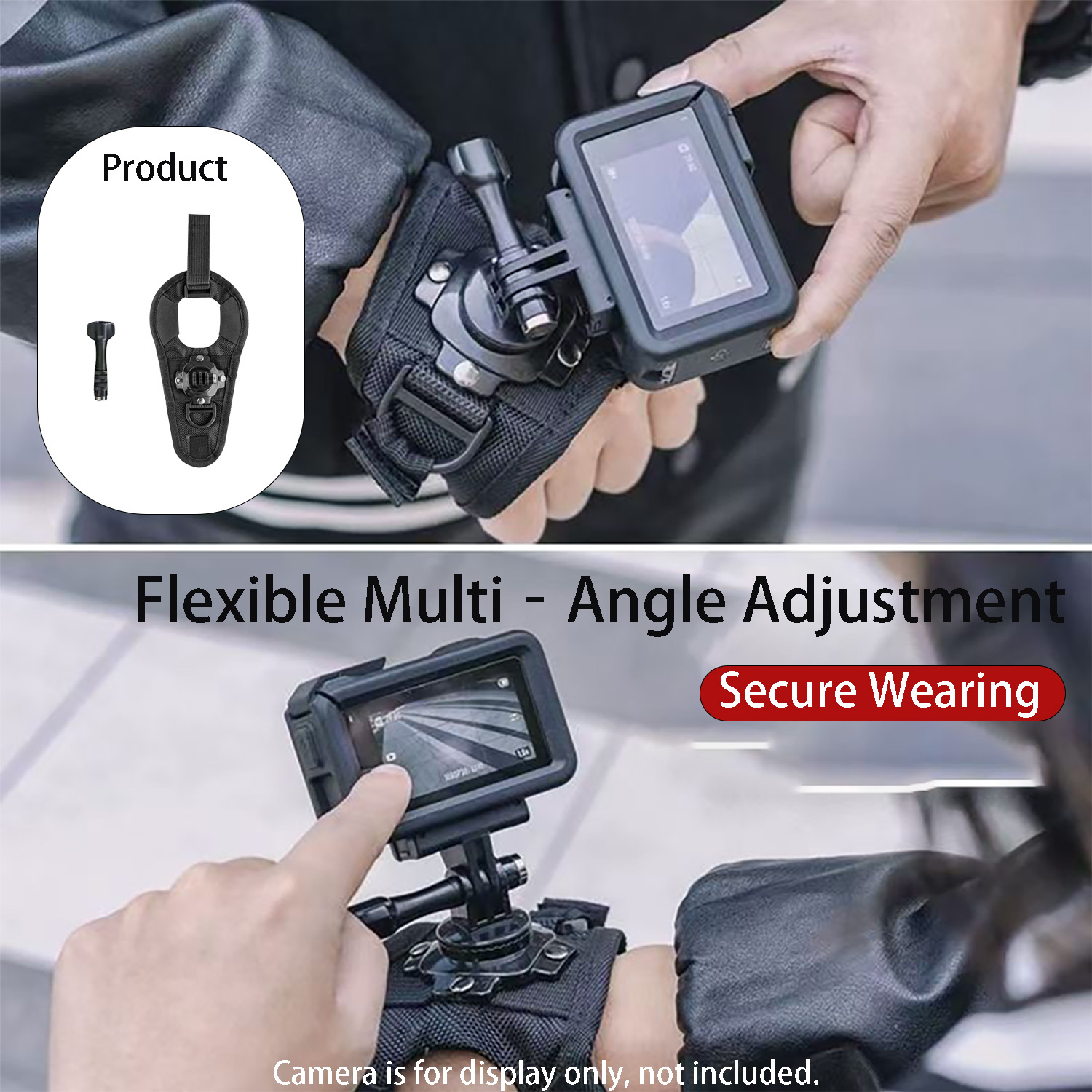 Adjustable Wrist Mount for GoP - đánh giá và giá Camera Wrist Strap