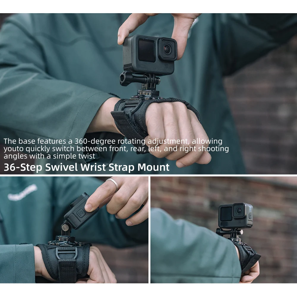 Adjustable Wrist Mount for GoP - đánh giá và giá Camera Wrist Strap