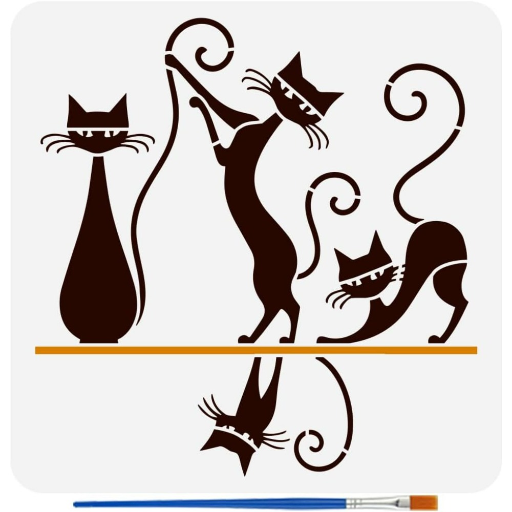 Geometric Cat Pattern Painting - đánh giá và giá Photography Geometry