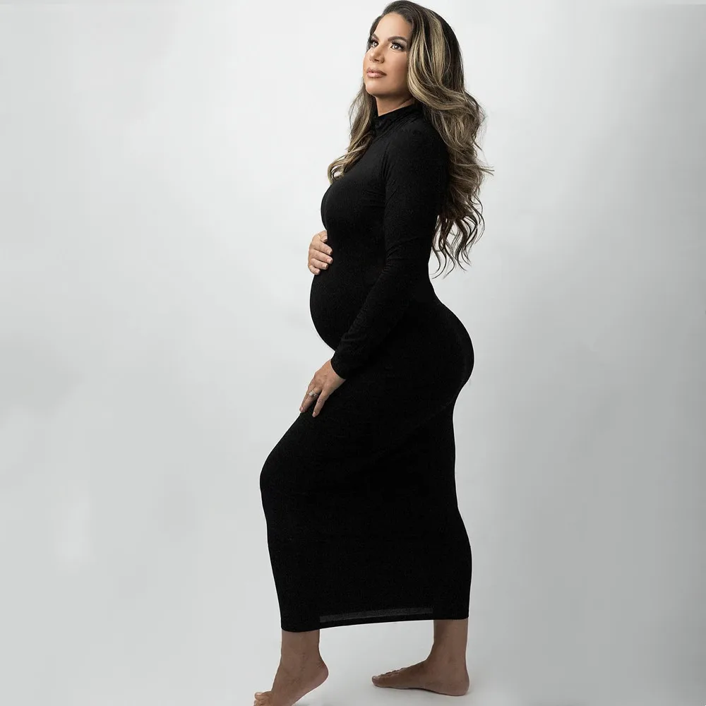 Black Skinny Dress Maternity P - đánh giá và giá Photography Club