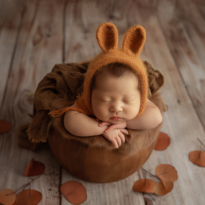 Knitted Rabbit Hat Newborn Pho - đánh giá và giá Photography Cheat Sheet