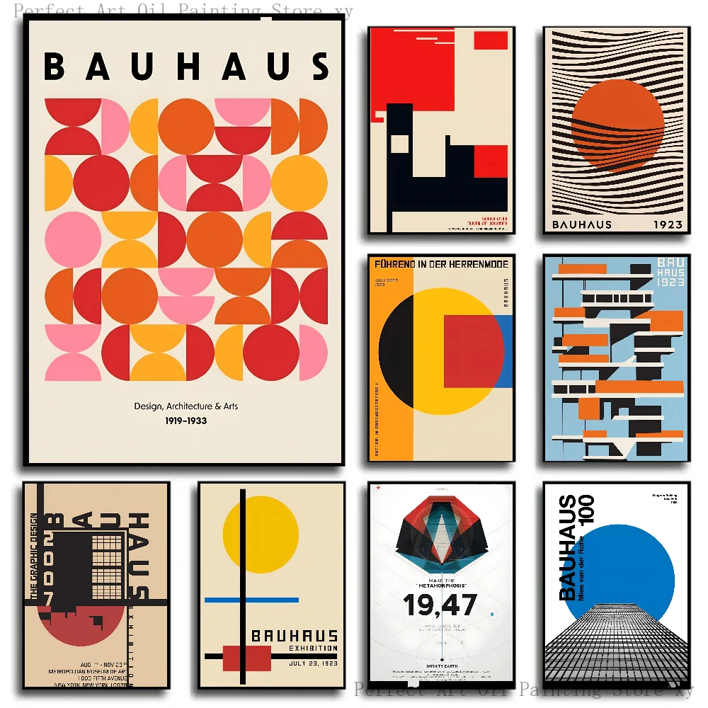1PC Bauhaus Modern Simplicity  - đánh giá và giá Photography Geometry