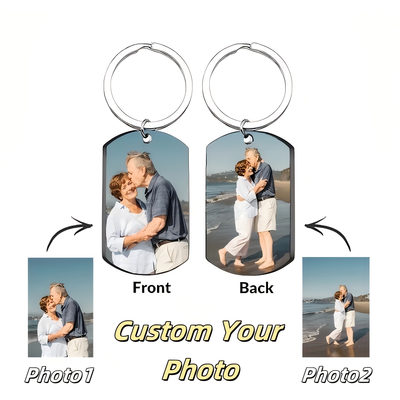 Móc khóa ảnh hai mặt, có thể i - đánh giá và giá Photographic Memory
