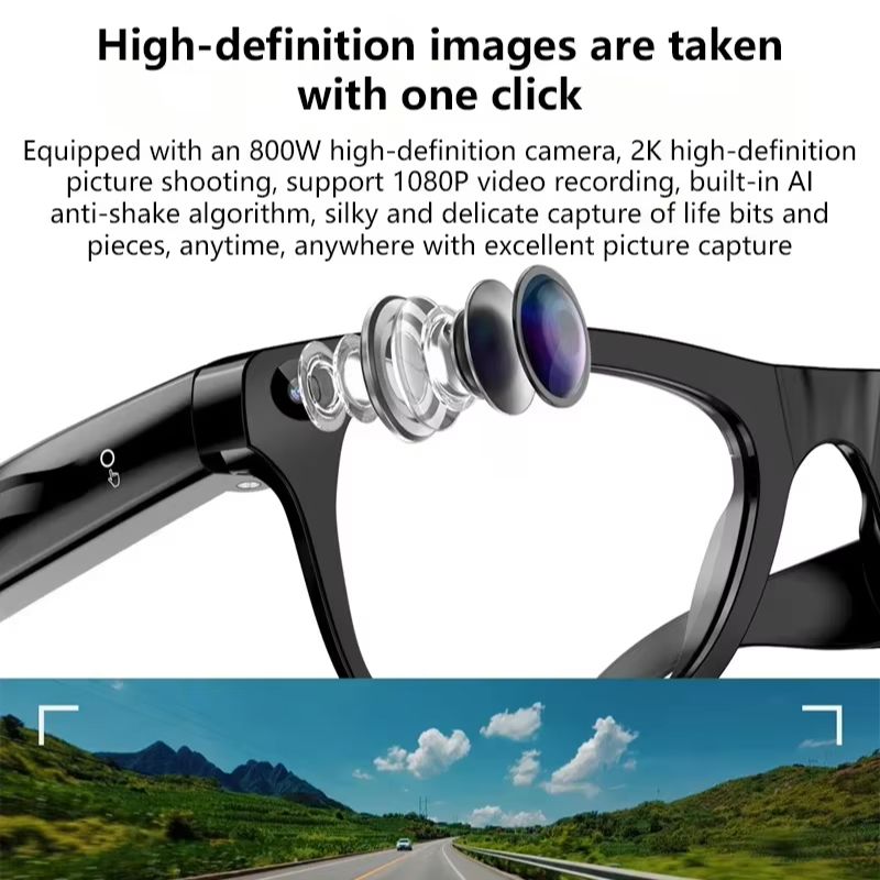 Lenovo Smart AI Glasses HD 8K  - đánh giá và giá Photography Japanese